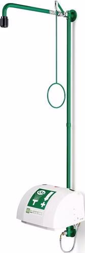 Douche de sécurité ClassicLine avec deux pommes de douche, fixation murale, raccord fileté interne 3/4", marque B-SAFETY Douche de sécurité ClassicLine avec deux pommes de douche, montage mural, raccord fileté interne 3/4", B-SAFETY, de la catégorie stations de lavage oculaire et rinçages oculaires, référence 4000387008