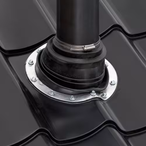 Jeu de douilles pour tuyaux de diamètres de tuyaux ø 12 - 90 mm de la catégorie passages de toits raides avec le GTIN 4027822764039 Jeu de douilles pour tuyaux de la marque Klöber de la catégorie passages de toit raides