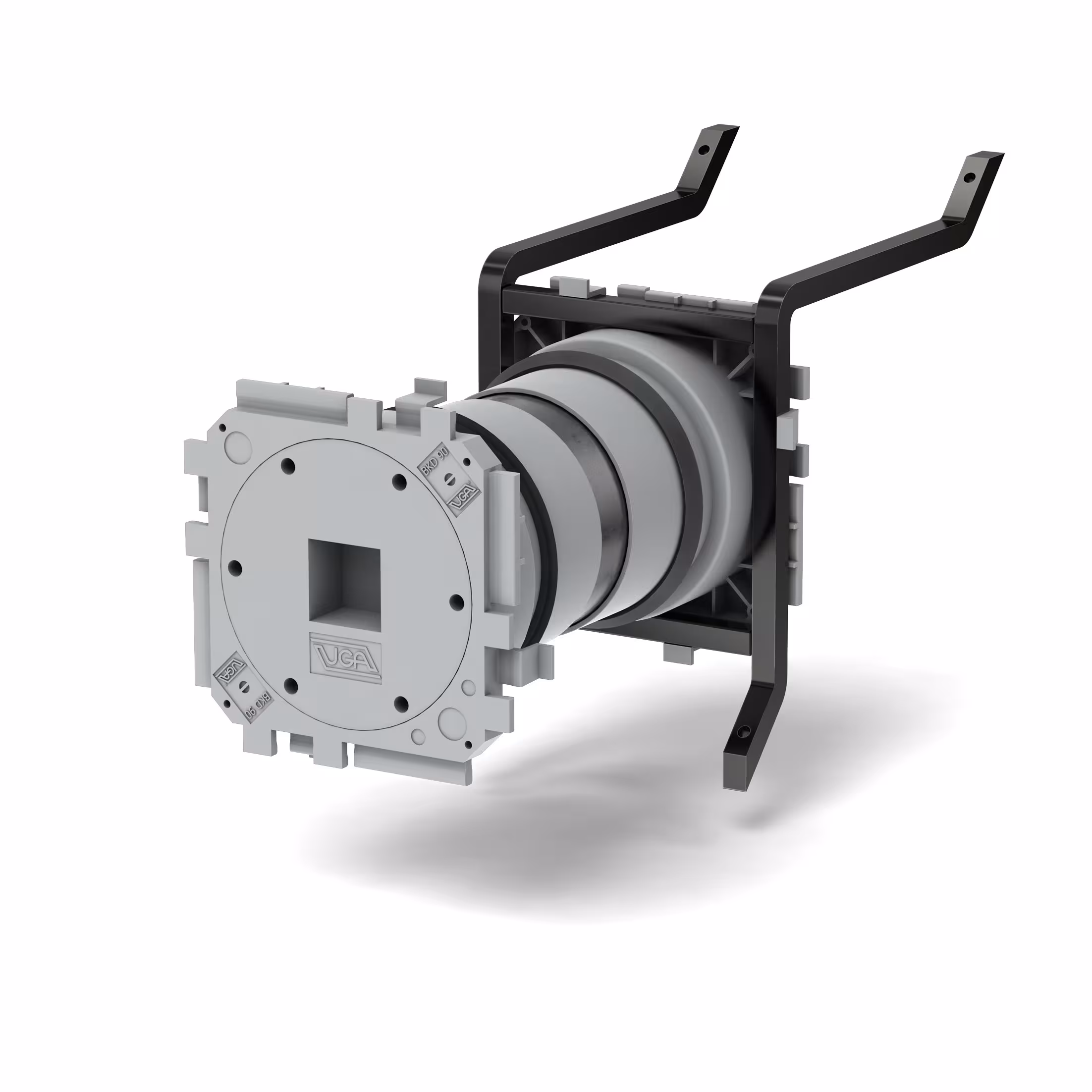 Doppel Schrägdichtpackung Bajonett BKD90-K2-S30/250 von UGA System-Technik mit der Artikelnr. 402809025030