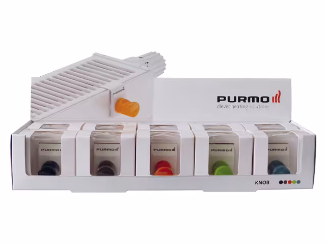 Handtuchhaken für Flachheizkörper Knob 10er (2 je Farbe), von der Marke PURMO PURMO Handtuchhaken für Flachheizkörper Knob aus der Kategorie Handtuchhalter Heizkörper mit der Artikelnr. AZ03TR205140003