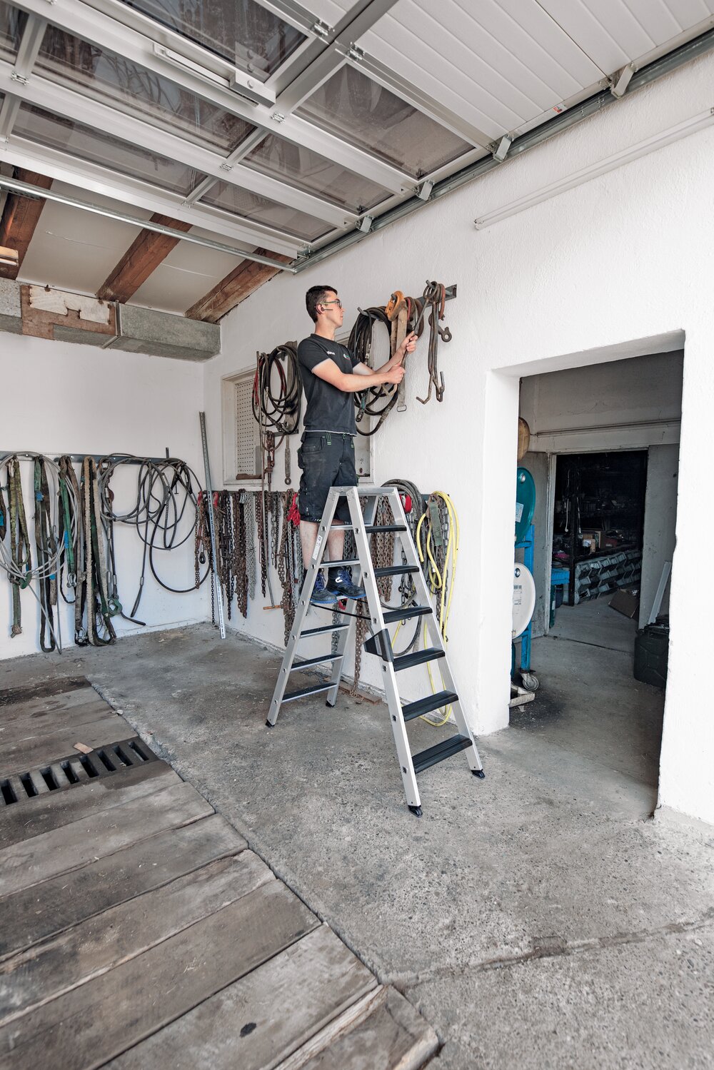 Scaletta Munk, accesso bilaterale con clip-step relax 2x3 gradini