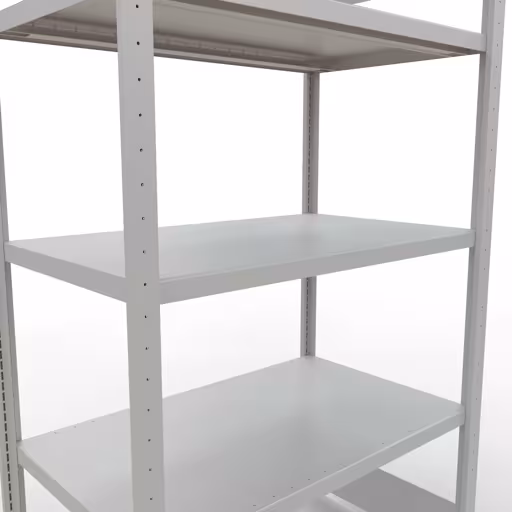 Figure n° 13 de l'article étagère de base, système d'étagères enfichables MULTIplus330, 2000 x 1000 x 600 mm, 5 étagères, gris clair RAL 7035 du groupe de produits système enfichable de Schulte Lagertechnik
