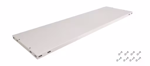 Figure n° 7 de l'article étagère supplémentaire MULTIplus85, 1000 x 300, RAL 7035 gris clair, avec 8 vis + écrous du groupe de produits étagères de bureau de Schulte Lagertechnik