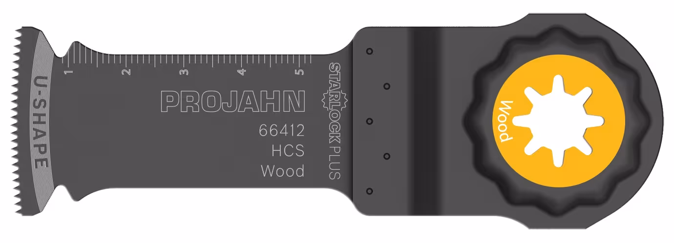 Tauchsägeblatt für Holz, HCS, Starlock Plus , 32mm x 60mm, 1 VE von der Marke PROJAHN Tauchsägeblatt für Holz, HCS, Starlock Plus , 32mm x 60mm, 1 VE aus der Kategorie Oszillierendes Sägeblatt mit der Artikelnummer 66412