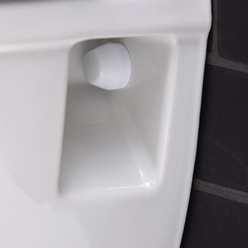 WC mural Duravit Starck 3 540 mm chasse d'eau basse, blanc