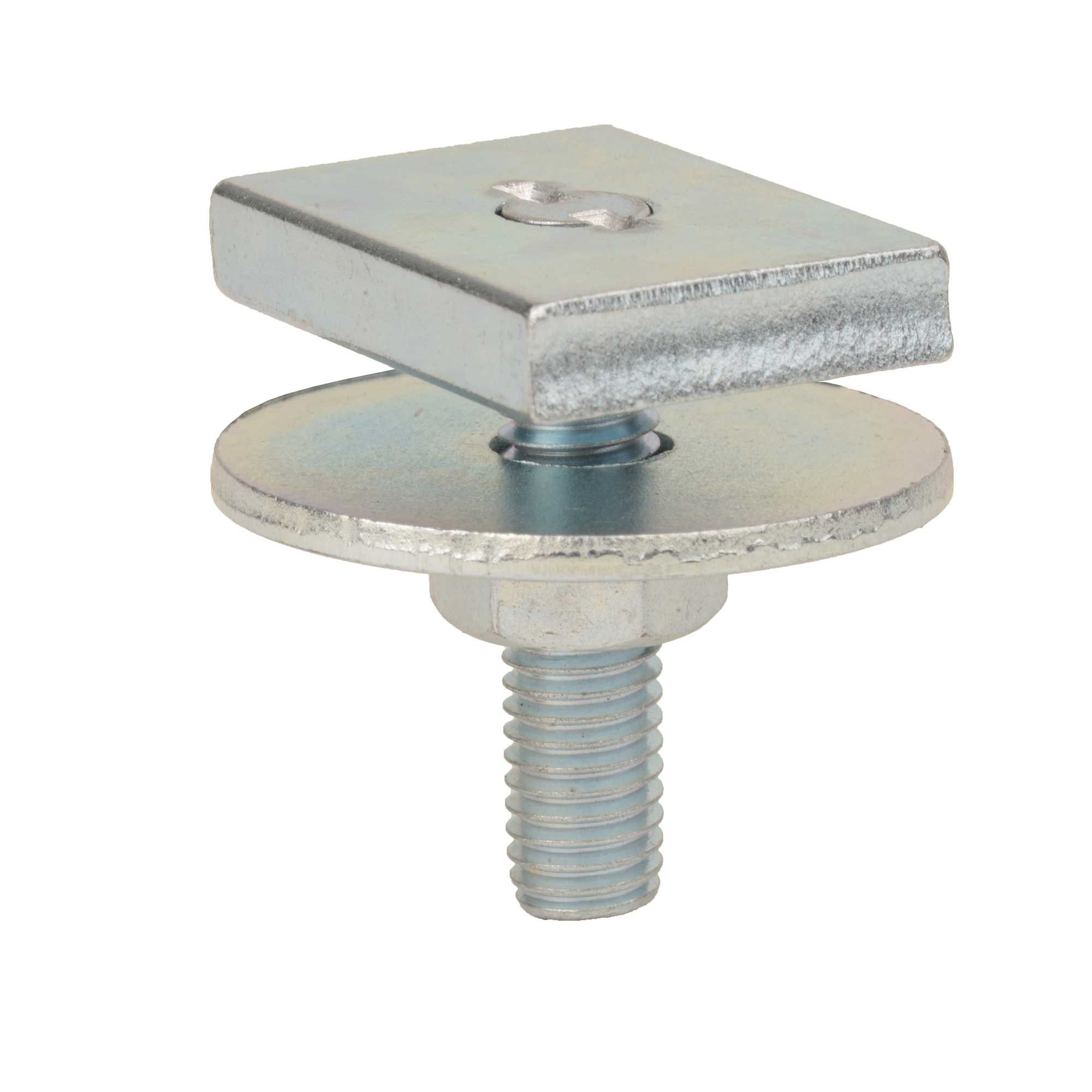 100 Stück - Hammerkopfbefestiger M10x100 Profil 38/40 verzinkt