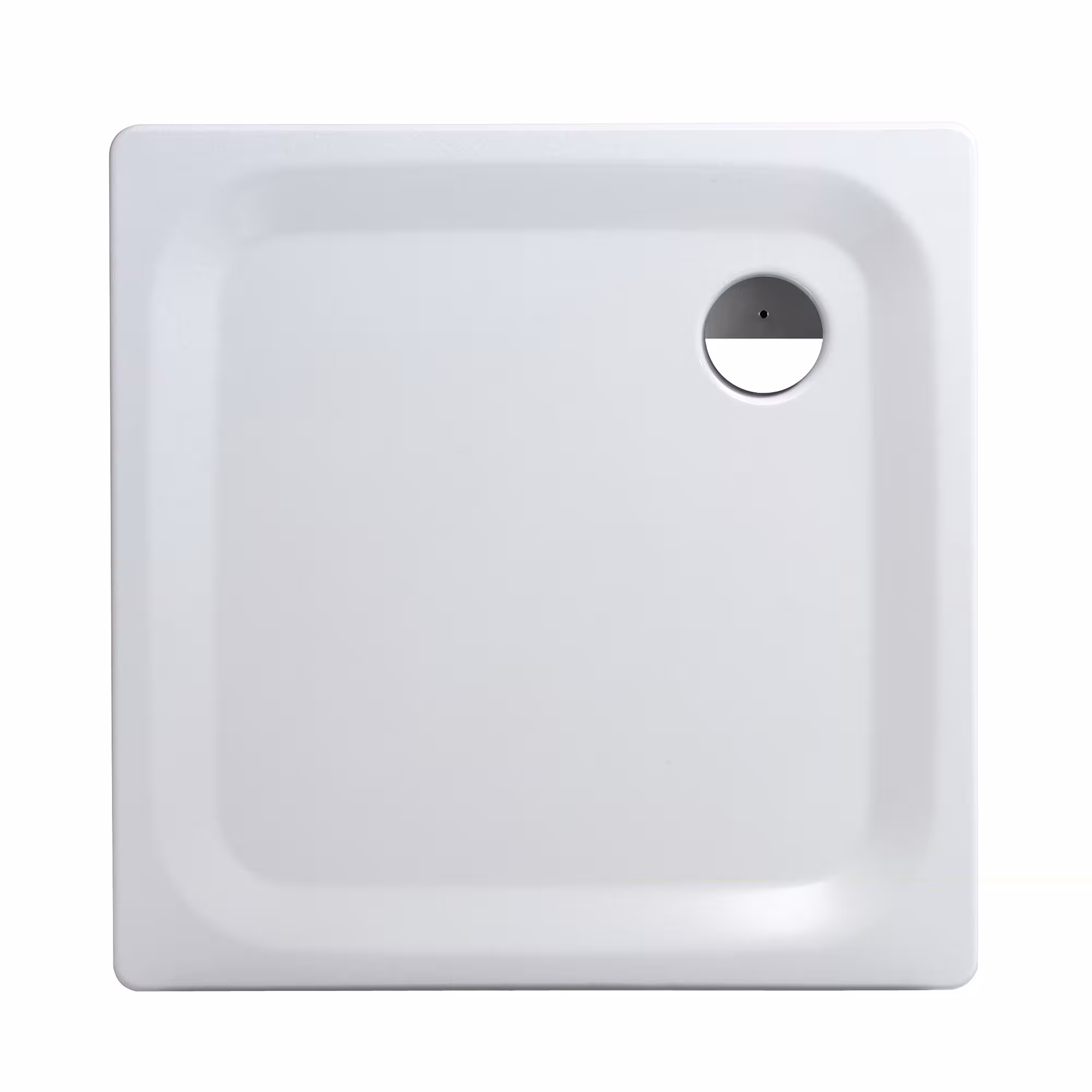 Receveurs de douche plats en acier, receveurs de douche en acier émaillé, réf. 8277780