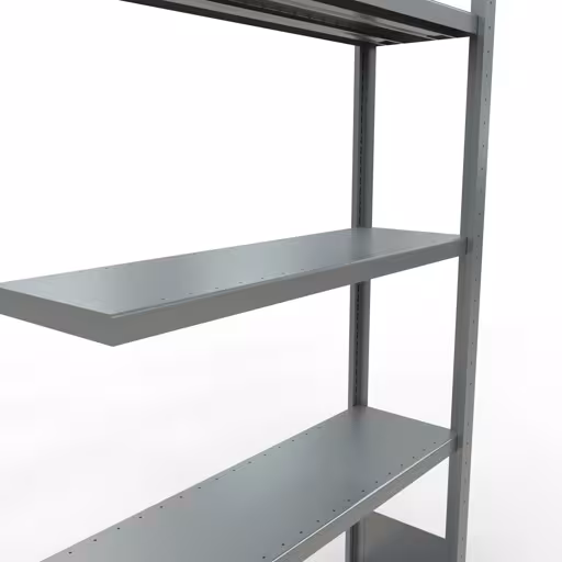 Figura n. 14 dell'articolo scaffale aggiuntivo, scaffale a scaffale, sistema a innesto MULTIplus330, 2000 x 1000 x 300 mm (AxLxP), 5 ripiani, barre longitudinali, zincato del gruppo di prodotti sistema a innesto della marca Schulte Lagertechnik
