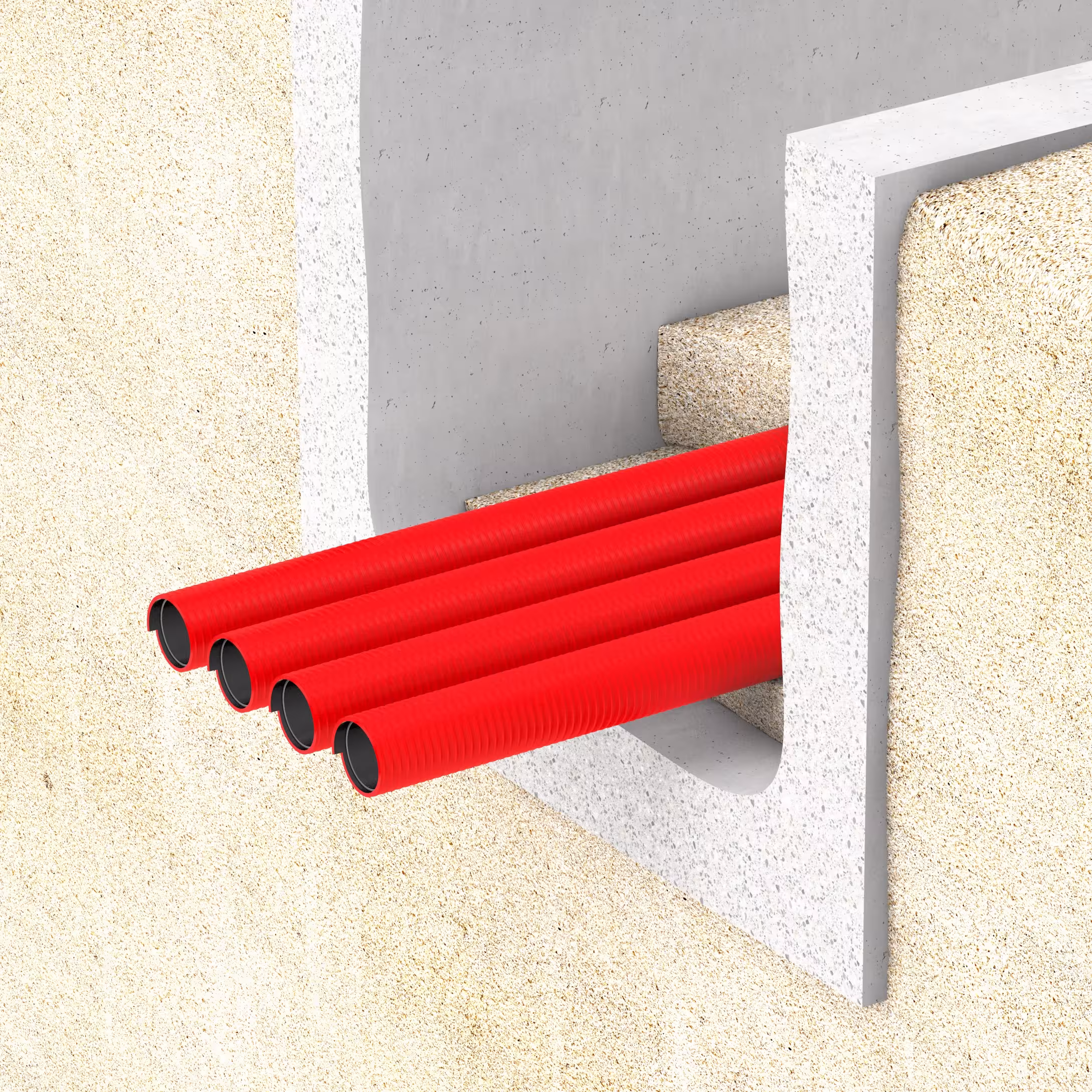Système de protection de câbles KSS150 5000 mm de UGA System-Technik avec réf. 410015005001