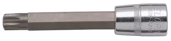 Bussola per cacciavite 3/8", per vite multidente interna, ELORA-3530-XZNL 10x93 dalla categoria assortimento di chiavi a bussola 3/8" con l'articolo n. 3530010102093