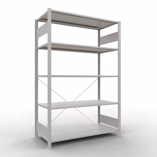 Image supplémentaire de l'article système enfichable étagère de base 2000x1300x600 mm, type 150 kg, gris clair à partir de l'étagère de base