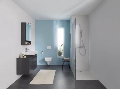 Detailbild 4075136 Geberit Renova Plan Wand-WC Tiefspüler Rimfree, weiß