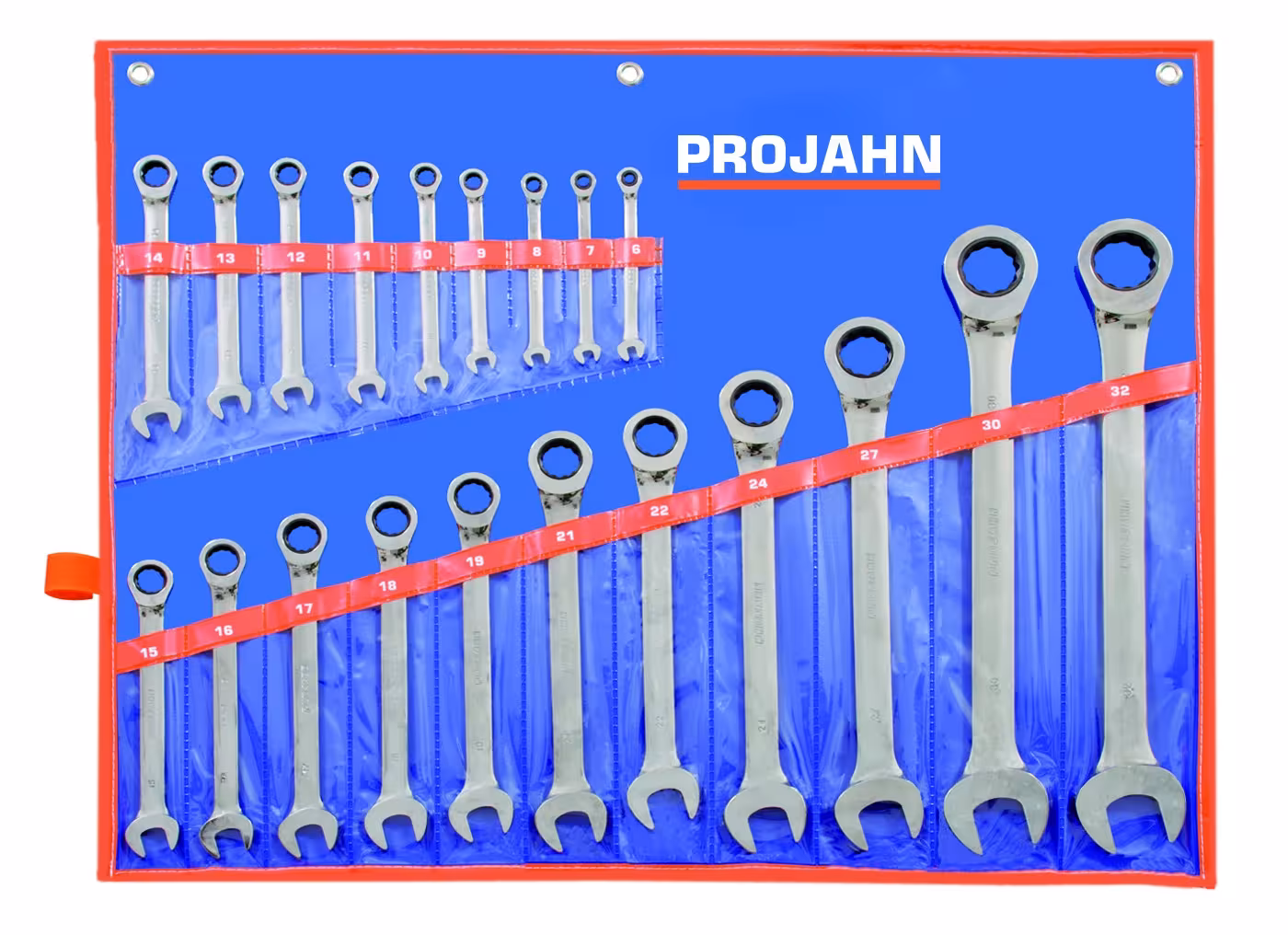 Set di chiavi GearTech con borsa arrotolata da 20 pezzi, classico di PROJAHN con l'articolo n. 3500