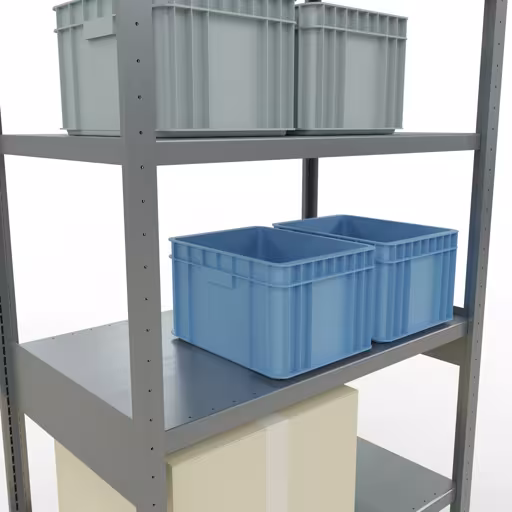 Figure n° 15 de l'article étagère de base, système d'étagères enfichables MULTIplus330, 2500 x 1000 x 600 mm, 6 étagères, galvanisées du groupe de produits système enfichable de la marque Schulte Lagertechnik
