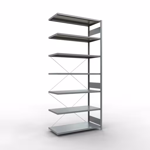 Rayonnage supplémentaire pour système enfichable 3000x1300x600 mm, type 250 kg, galvanisé de Schulte Lagertechnik Étagère supplémentaire système enfichable 3000x1300x600 mm, type 250 kg, galvanisée, étagère supplémentaire, réf. 12967-130