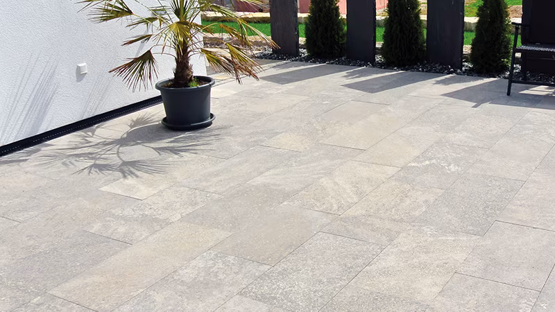 TecLine Premium Impregnante per pietra/cemento 1 litro Fußboden, Bodenbeläge, Gehweg, Pflanze, Steinplatte