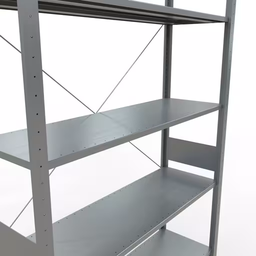 Image du produit n° 7 de l'article étagère de base du système enfichable 3000x1300x400 mm, type 150 kg, galvanisée de la gamme de produits du système enfichable de Schulte Lagertechnik