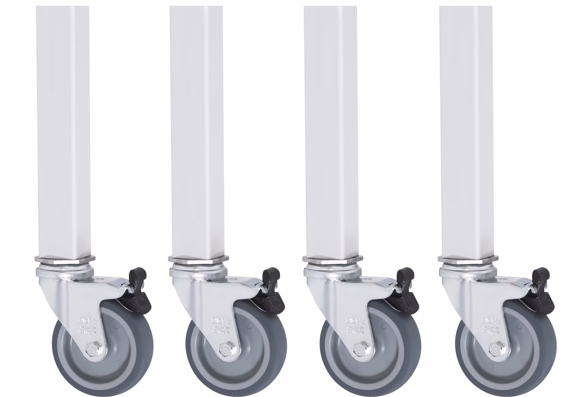 Set di ruote per tavolo da lavoro Jerry della categoria Attrezzature per il posto di lavoro con il numero di articolo 09-RS75EP-4LF