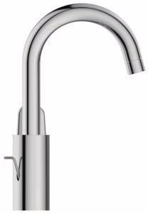 Rubinetto per lavabo IS Ceraflex con bocca alta e piletta di scarico, sporgenza 146 mm, cromato, della categoria rubinetteria per lavabo con codice articolo 6000538177