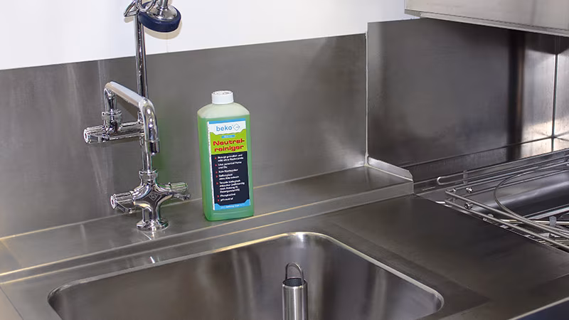 TecLine Nettoyant neutre bouteille 1 l Sinken, Waschbeckenhahn, Wasserhahn