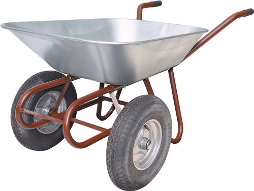 Brouette à deux roues, pneu pneumatique MÜBA de la catégorie Brouettes, bacs et roues, référence 8000376170