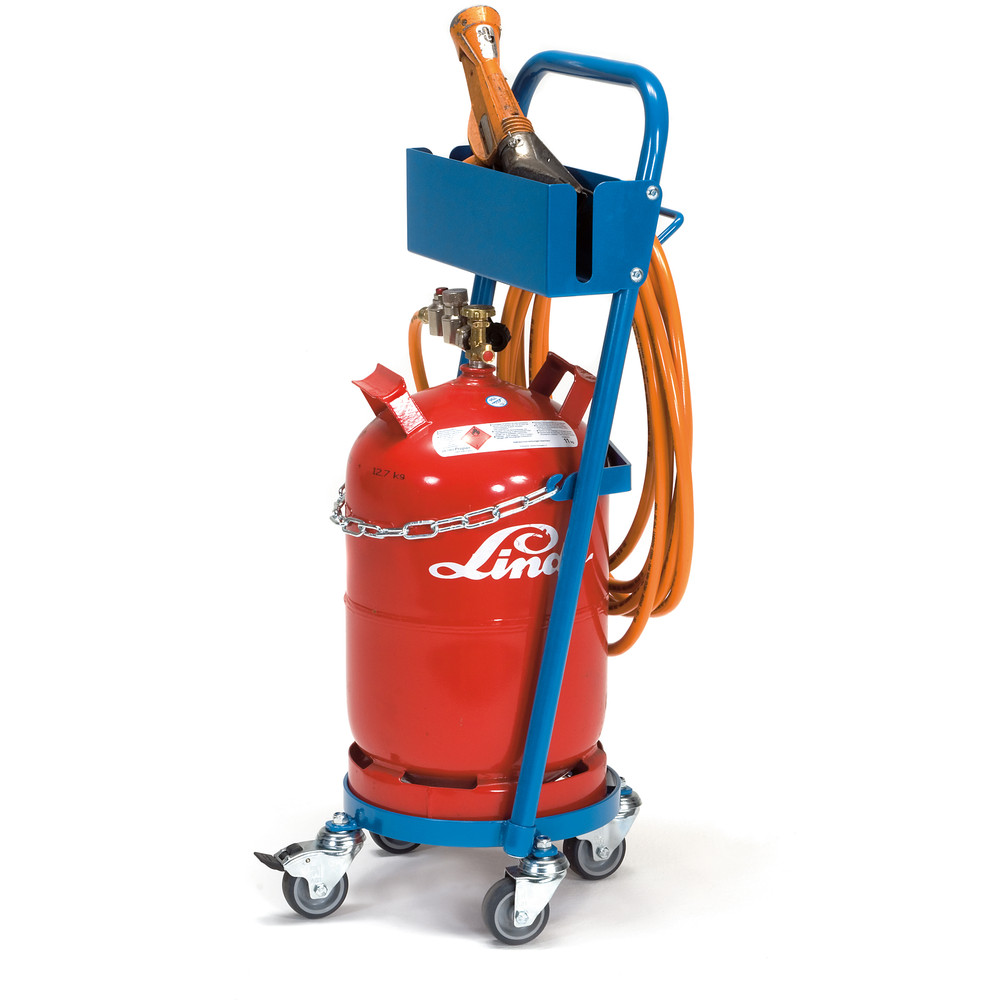 Avvolgitore per bottiglie in acciaio 51300T-S Con tubo flessibile e supporto per pistola termoretraibile