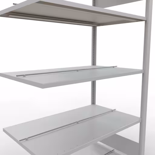 Figura n. 12 dell'articolo scaffali componibili, scaffali per ufficio, sistema a innesto MULTIplus150, 1800 x 1000 x 600 mm, 5 ripiani, , , grigio chiaro del gruppo di prodotti scaffali per ufficio della marca Schulte Lagertechnik