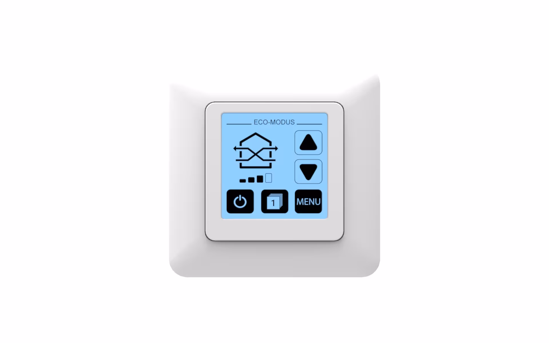 Controllo Zewotherm SmartFan incl. alimentatore, ventilatore Zewotherm WRG, articolo n. 14010070