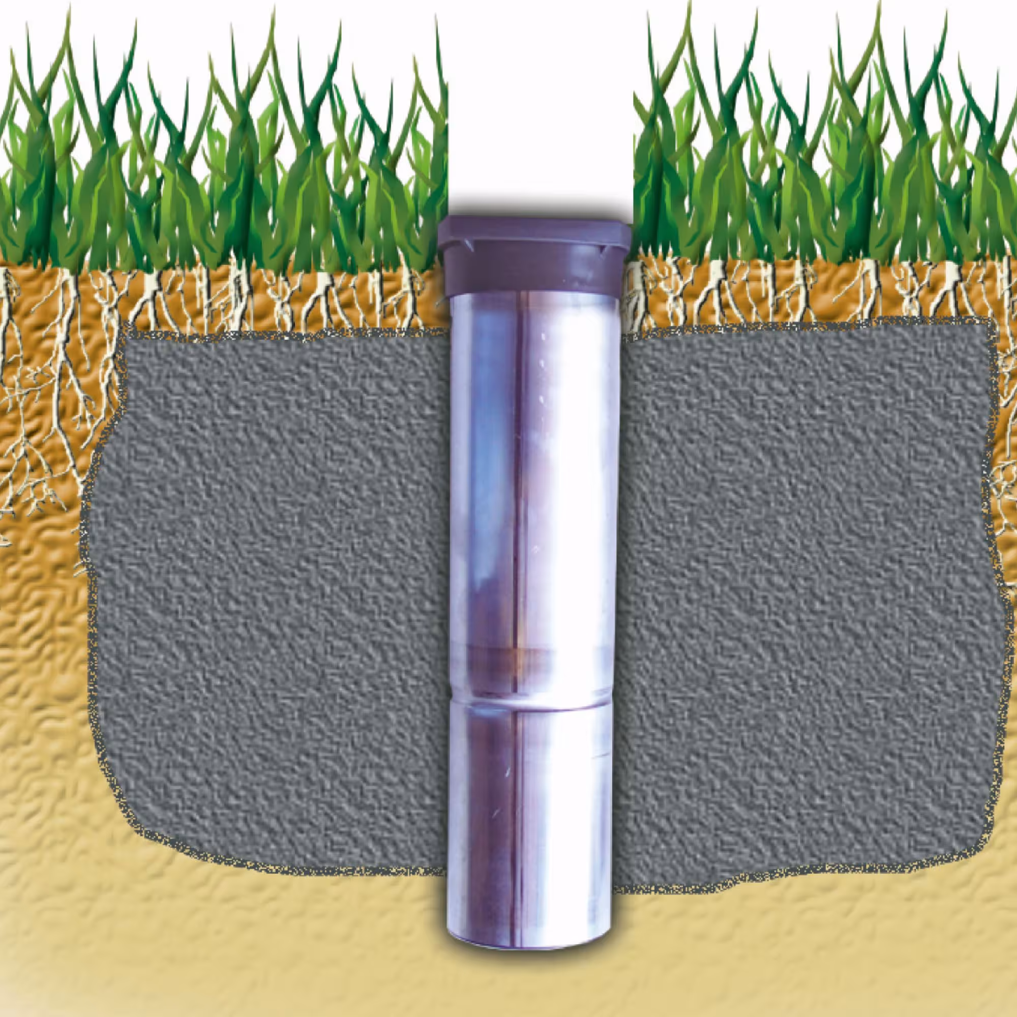 Manchon de sol en aluminium ø 55 mm de la catégorie pièces détachées matériel de jardin avec le GTIN 9001567301136 Manchon de sol en aluminium JUWEL de la marque Juwel de la catégorie pièces détachées pour matériel de jardinage