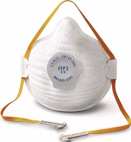 Atemschutzmaske mit Ausatemventil faltbar MOLDEX aus der Kategorie Atemschutzmasken und Filter mit der Teilenummer 4000370713