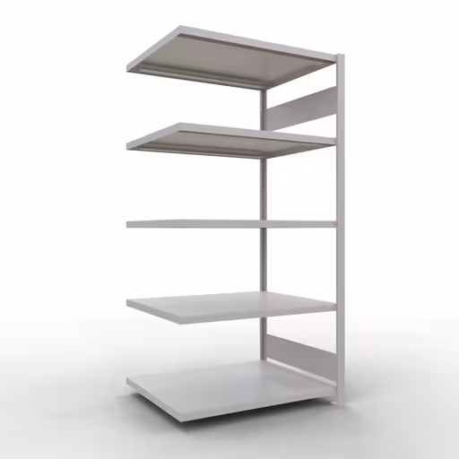 Figure n° 11 de l'article, système d'étagères enfichables MULTIplus250, 2000 x 1000 x 800 mm, 5 étagères, RAL 7035 gris clair du groupe de produits système enfichable de la marque Schulte Lagertechnik