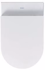 Detailbild 4042982 Set per WC sospeso Duravit ME by Starck, senza bordo, scarico Durafix, bianco, incluso sedile del WC con chiusura ammortizzata