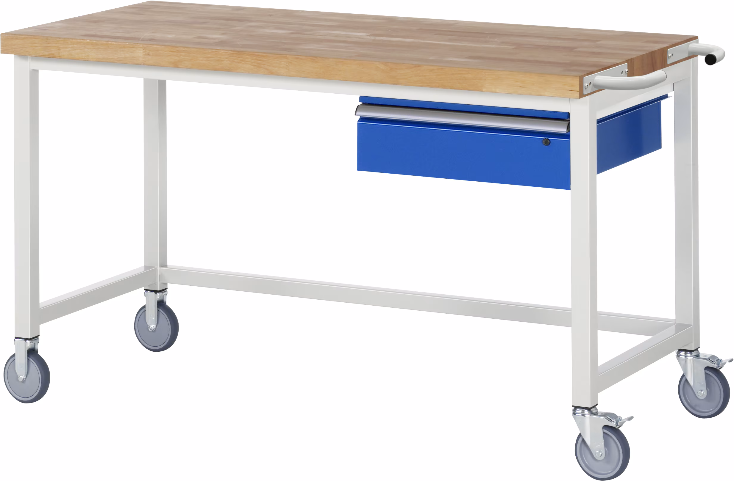 Banco da lavoro mobile 8001, L1500xP700xA880mm, 1xcassetto-TA di Rau Banco da lavoro mobile 8001, 1 cassetto-TA dalla categoria Banchi da lavoro con il numero di articolo 05-8001A1-157B4S.11