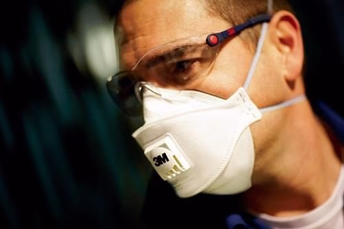 Atemschutzmaske Aura™ 9322+ FFP2 NR D mit Ausatemventil 3M