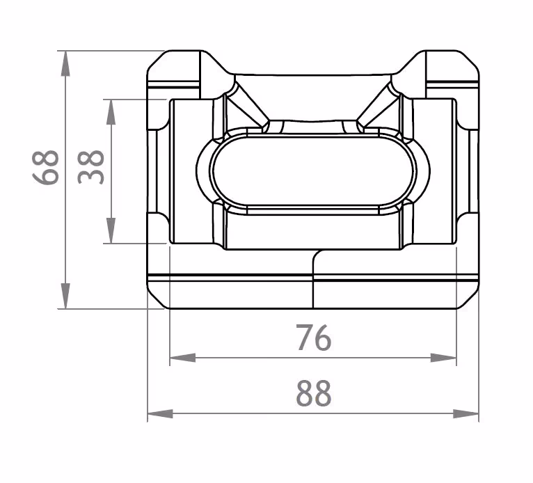 GWK EPP-Box serie KH-F DN15 grigio argento per valvola a sfera con stelo corto e IG di GWK Kuhlmann con l'articolo n. 5232015002
