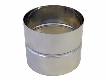 Adattatore a parete singola EW esterno/esterno D300 della categoria impianto di scarico in acciaio inox a parete singola con articolo n. 670043
