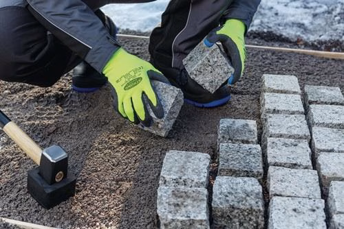 Detailbild 4057036 Guanti antifreddo Forster taglia 10 giallo neon/blu EN 388,EN 511 PSA II