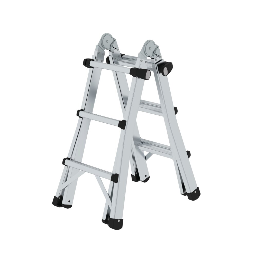 Échelle télescopique Munk à 4 sections sans traverse, 4x3 échelons, de Günzburger Steigtechnik Échelle télescopique Munk à 4 sections sans traverse, de la catégorie des échelles télescopiques, référence 032013