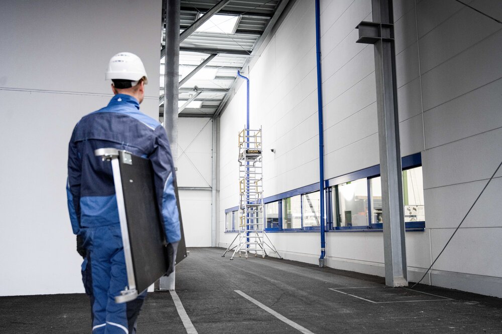 Milieubild 2177785 Munk FlexxTower Ergo, piattaforma con ribalta da 1,25 m