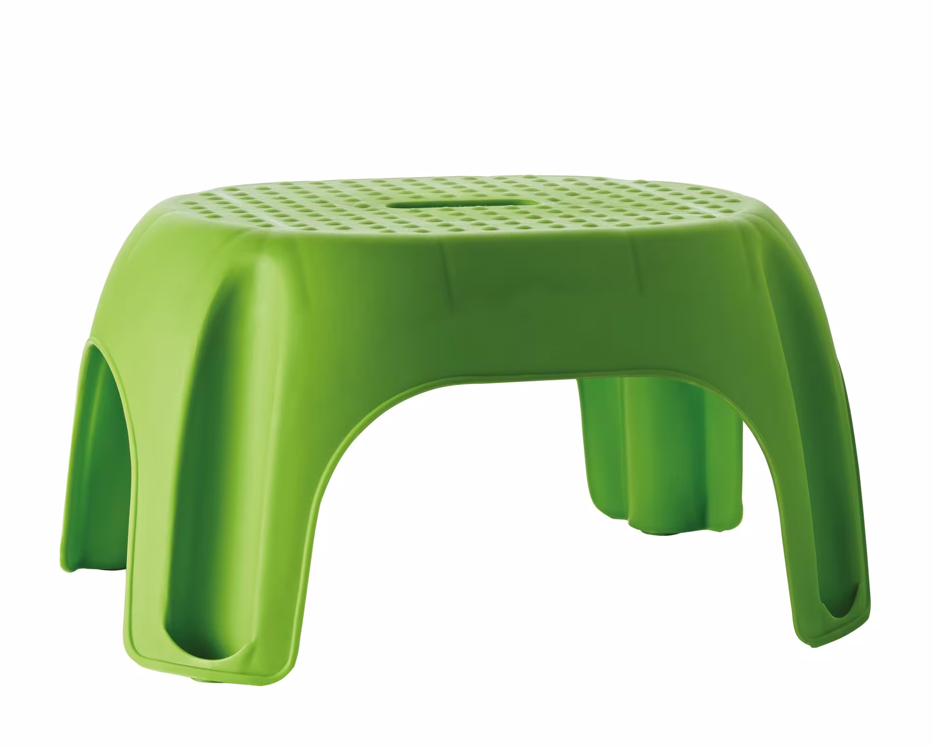 Sgabello da bagno Fun, verde, PP, sgabelli, sedie, sgabello, art. A1102605
