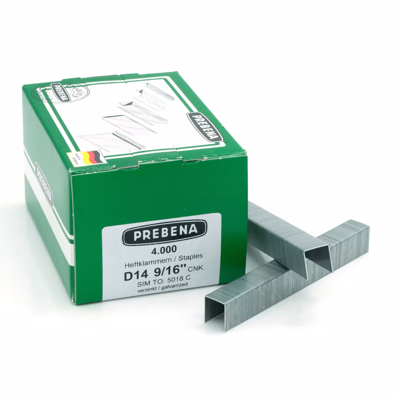 Graffe, graffette e chiodi zincati, articolo n. D14CNK