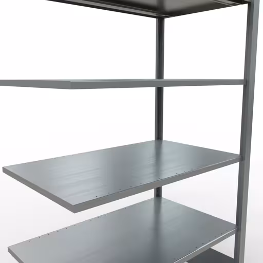 Produktbild Nr 13 des Artikels Anbauregal, Büro-Fachbodenregal Stecksystem MULTIplus150, 2000 x 1000 x 600 mm (HxBxT), 6 Fachböden, Längenriegel, verzinkt, ohne Mittelanschlag Abbildung Nr 13 des Artikels Anbauregal, Büro-Fachbodenregal Stecksystem MULTIplus150, 2000 x 1000 x 600 mm (HxBxT), 6 Fachböden, Längenriegel, verzinkt, ohne Mittelanschlag aus der Produktgruppe Büroregale von der Marke Schulte Lagertechnik