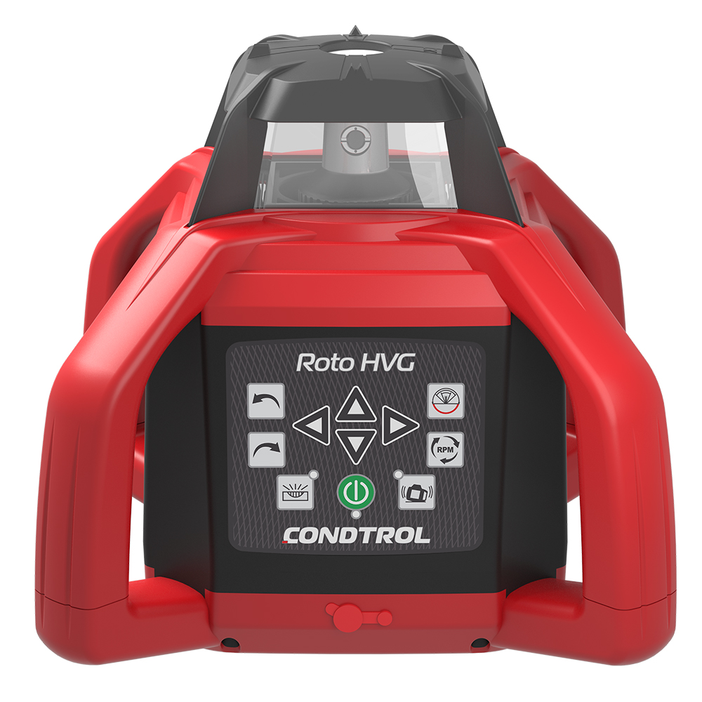 Horizontaler & vertikaler Rotationslaser mit GRÜNEM Laserstrahl Roto HVG