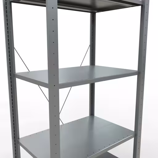 Immagine del prodotto n. 12 dell'articolo scaffale base, scaffale, sistema a innesto MULTIplus150, 2000 x 750 x 500 mm (AxLxP), 5 ripiani, traversa, zincato dalla gamma di prodotti del sistema a innesto della marca Schulte Lagertechnik
