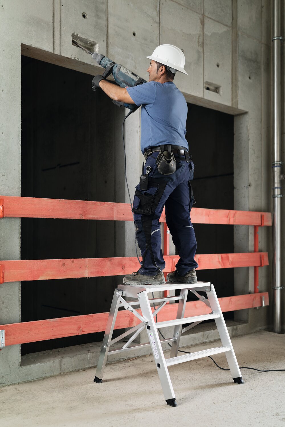 Milieubild 3812218 Munk Klapppodest einseitig begehbar 2 Stufen + Plattform