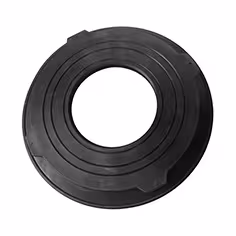 Anello di tenuta universale per boccole per tubi DN 110, 125, 160, 180 di Klöber Anello di tenuta universale per attraversamenti di tubi DN 110, 125, 160, 180, passaggi su tetti ripidi, articolo n. KU8006