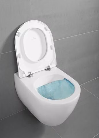 VILLEROY &amp; BOCH WC à cuvette profonde sans bord Subway 2.0 5614R0 370x560mm Ovale Blanc Alpin