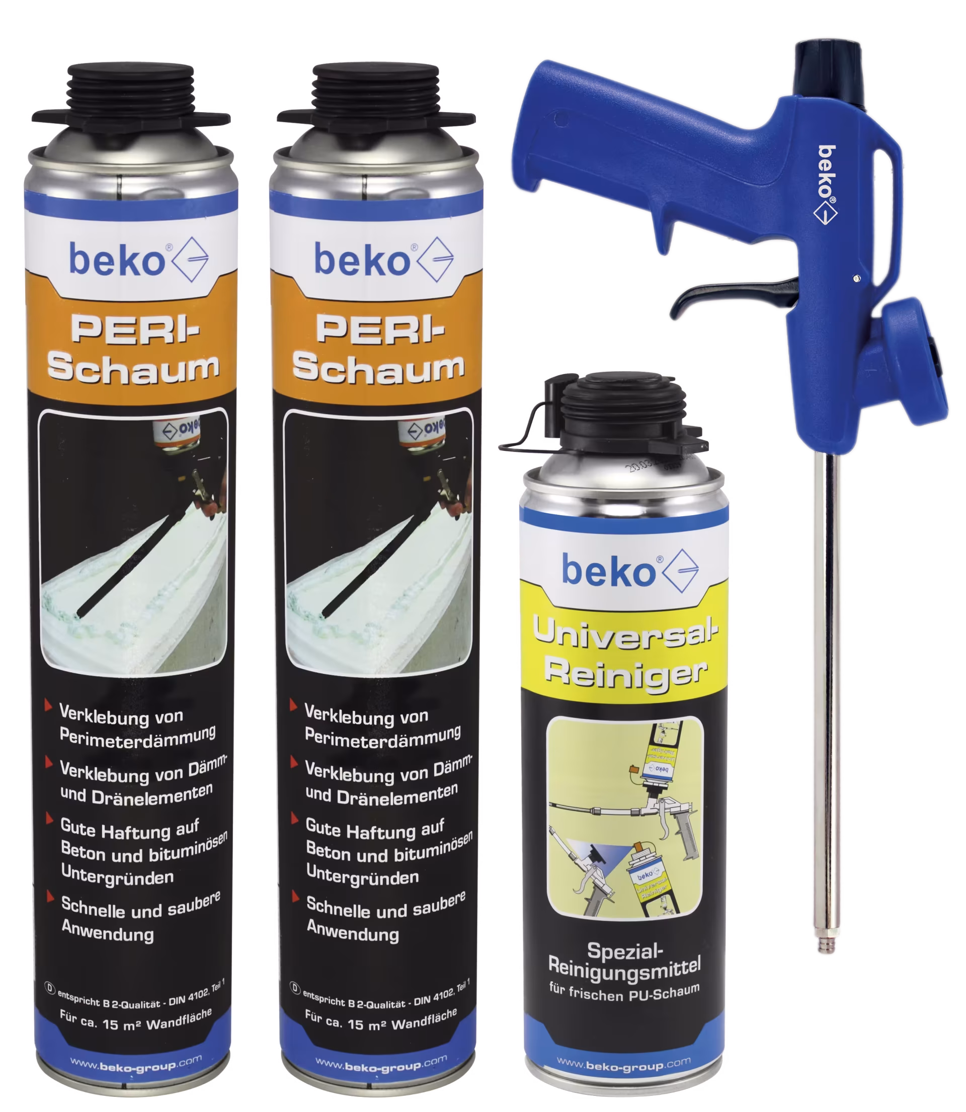 Mousse polyuréthane NBS ensemble de mousse beko PERI de Beko Mousse polyuréthane NBS Kit de mousse beko PERI de la catégorie mousse PU avec réf. 999 95 028