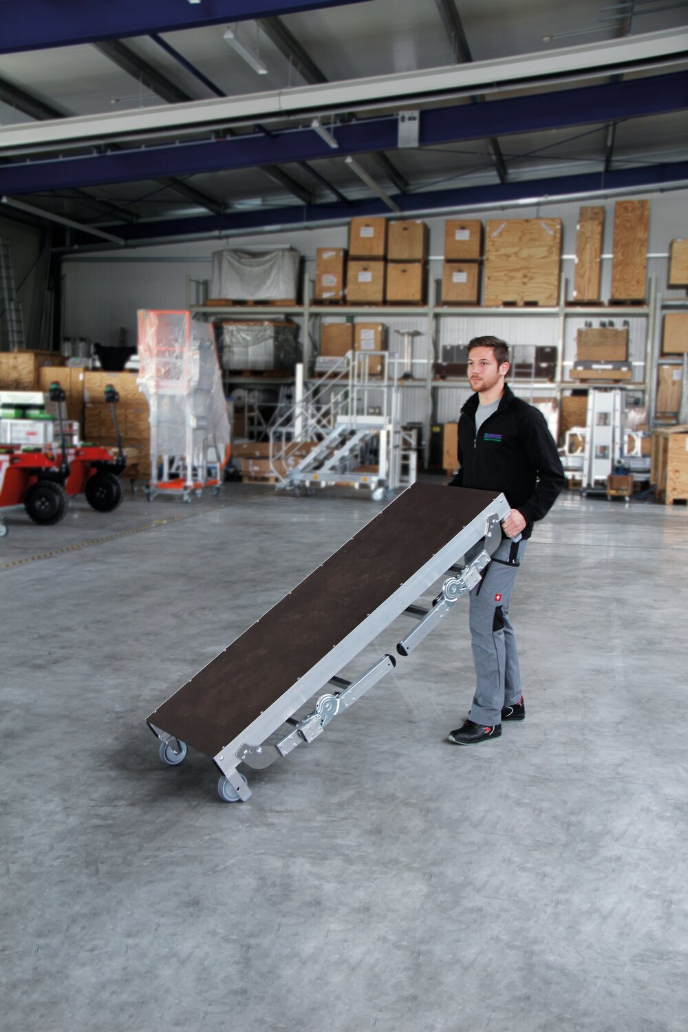 Munk Maschinenpodest höhenverstellbar