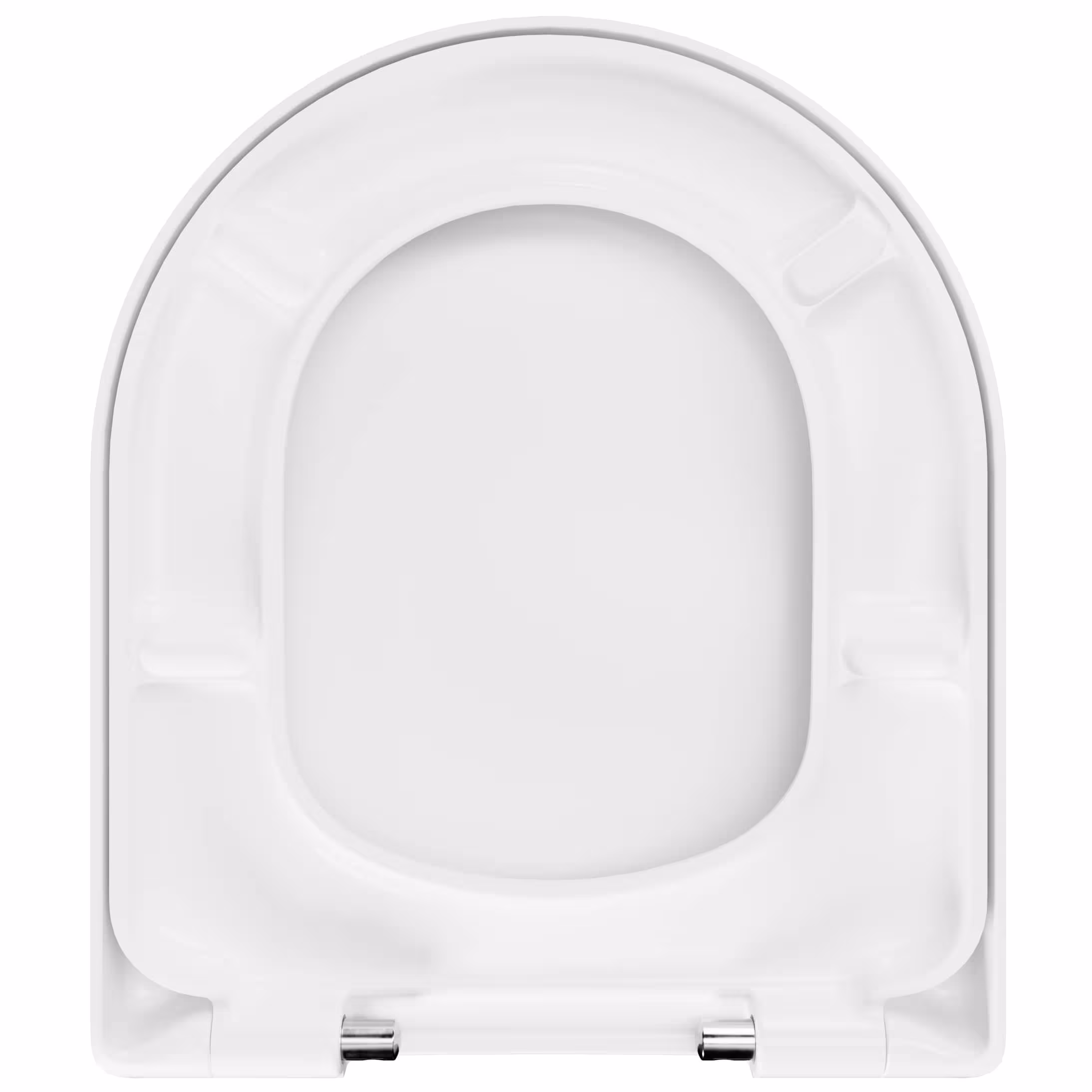 Immagine aggiuntiva dell'articolo Sedile WC compatto D700 bianco forma a D con meccanismo di chiusura ammortizzata incluso ME di Starck, Laufen Pro di WC/WC